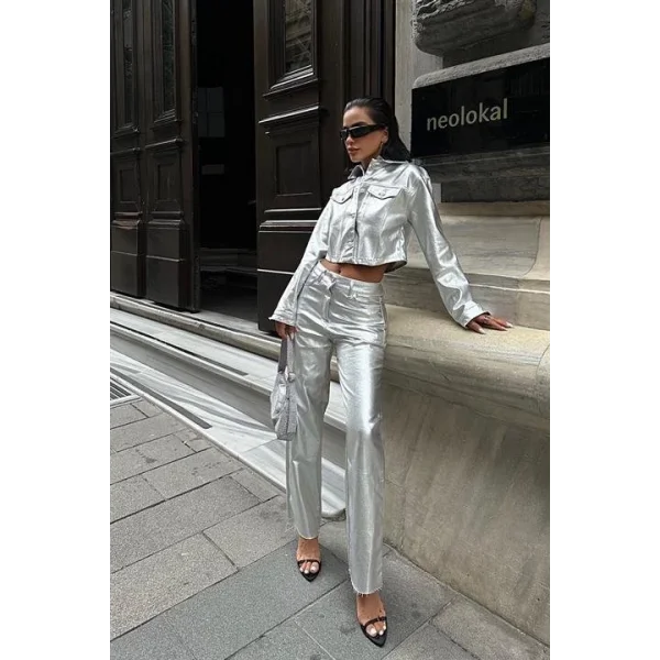 Christie Parlak Gabardin Takım 9914