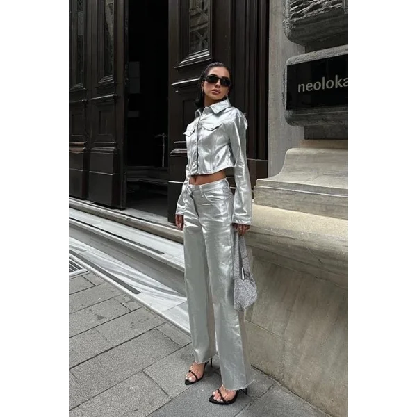 Christie Parlak Gabardin Takım 9914