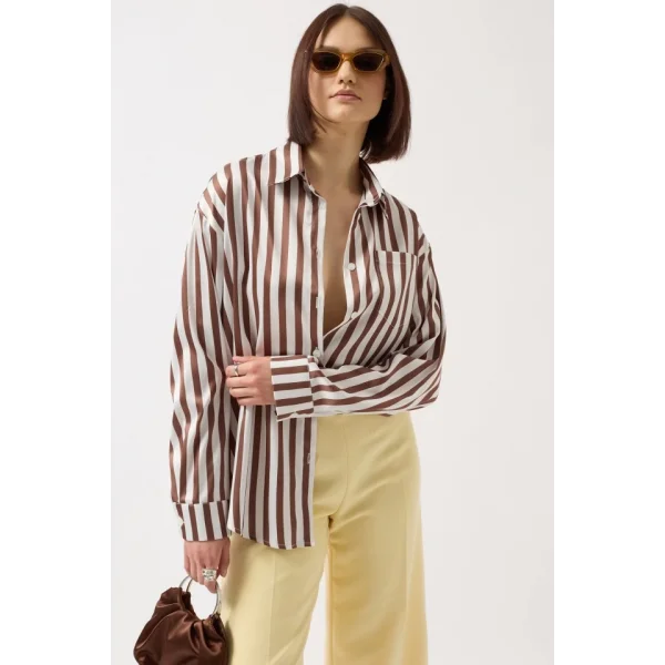 Çizgili aten Gömlek
