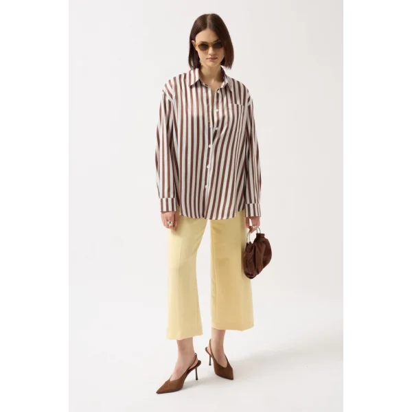 Çizgili aten Gömlek