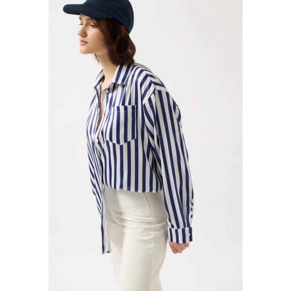 Çizgili aten Gömlek