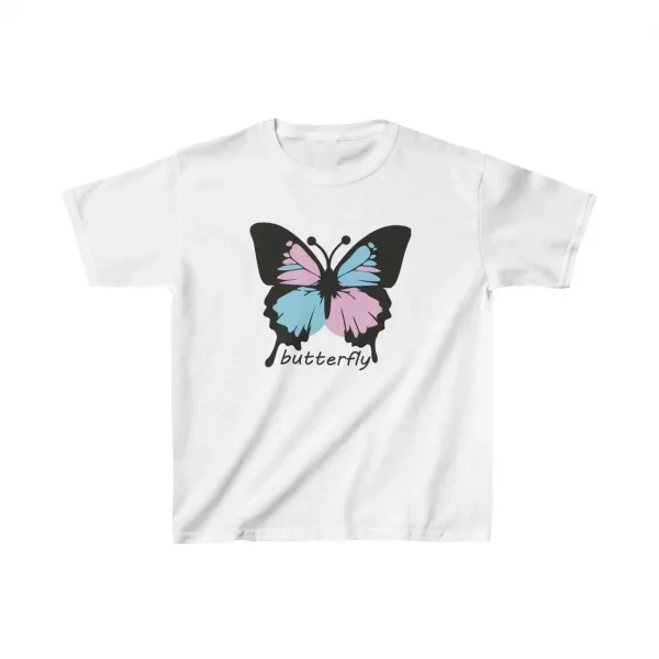 Çocuk Unisex Baskılı T-Shirt - Beyaz