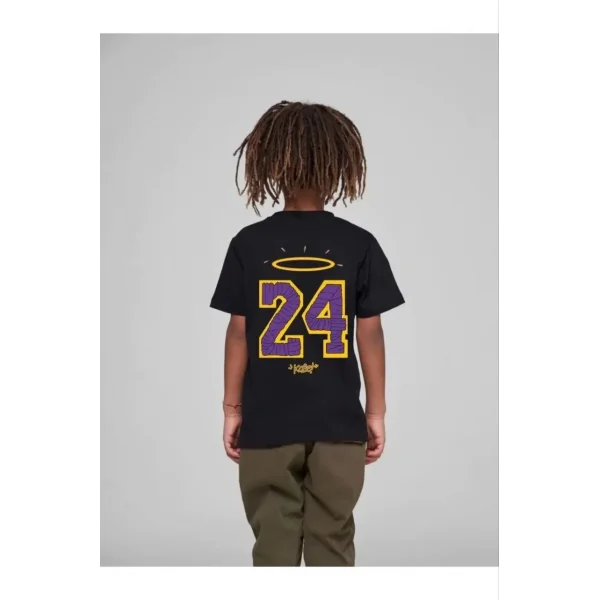 Çocuk Unisex Baskılı T-Shirt - Siyah