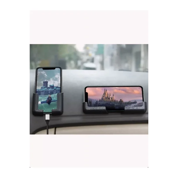 Çok Amaçlı Torpido Telefon Navigasyon ve Şarj Standı- Siyah