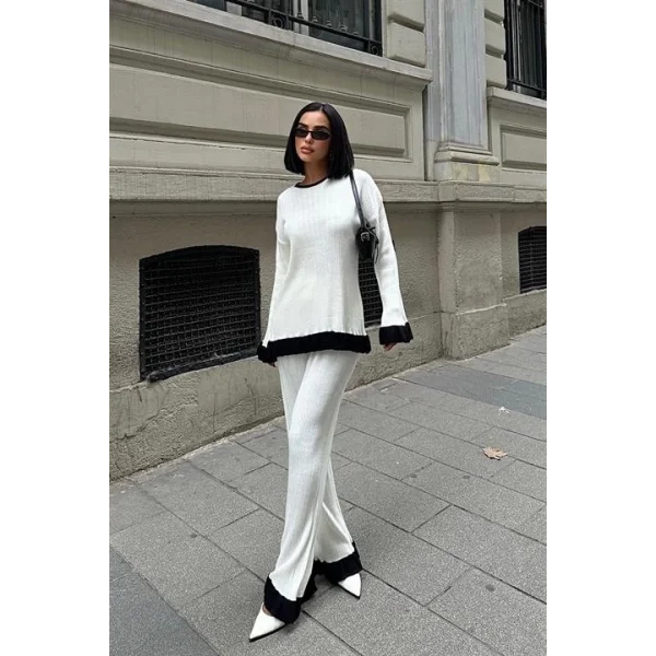 Coleman Çift Renk Triko Takım 9963