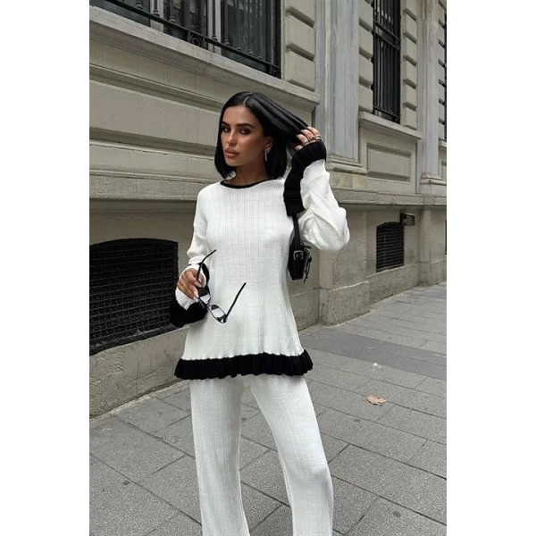 Coleman Çift Renk Triko Takım 9963