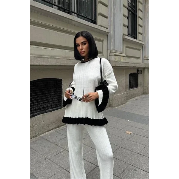 Coleman Çift Renk Triko Takım 9963