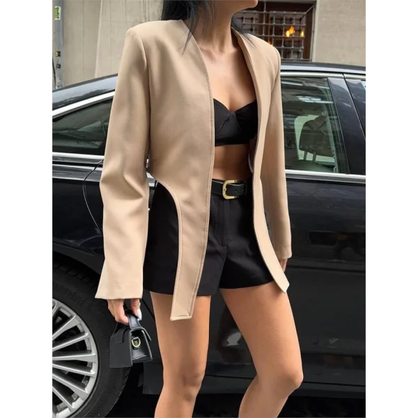 CROP CEKET BAĞAA KUYRUKU  Bej