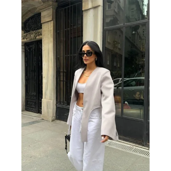 CROP CEKET BAĞAA KUYRUKU  Gri