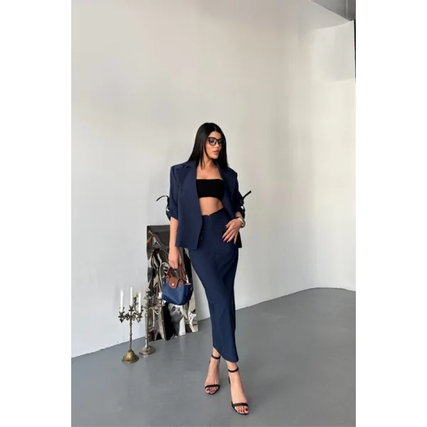 CROP CEKET - ETEK TAKIM - Lacivert