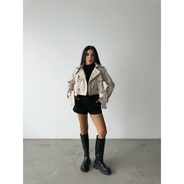 CROP TRENCH KEMER DETAYI  Taş