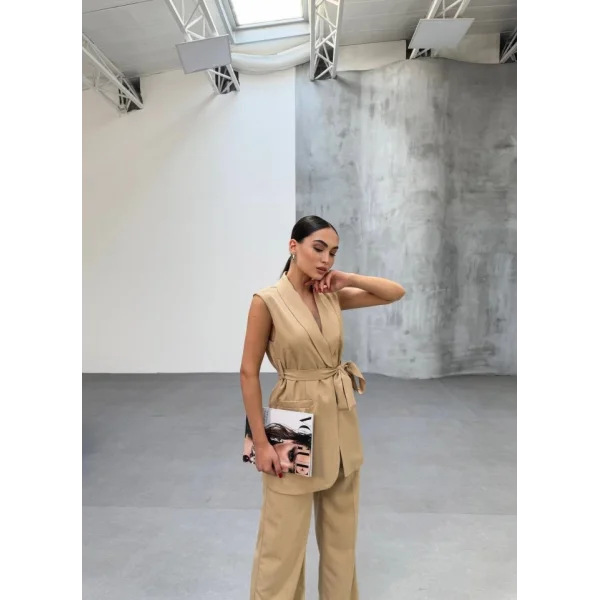 Cura Yelek Pantolon İki̇li̇ Takim