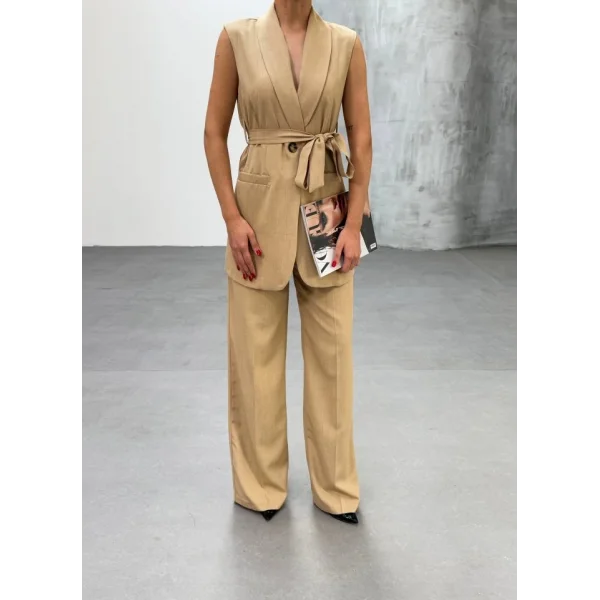 Cura Yelek Pantolon İki̇li̇ Takim