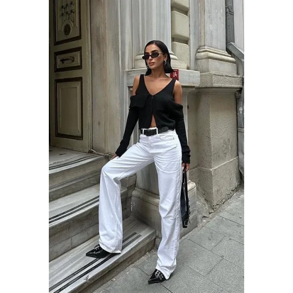 Cynthia Cut Out Triko Hırka 5116-23