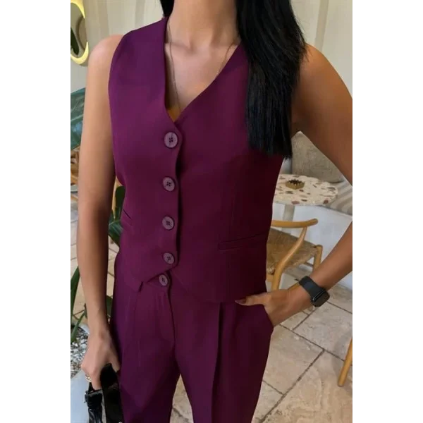 Cyrus Yelek Pantolon Takım 10103