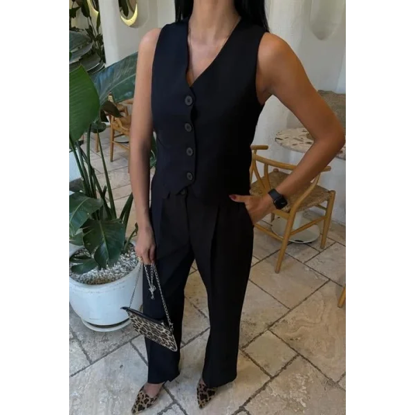 Cyrus Yelek Pantolon Takım 10103