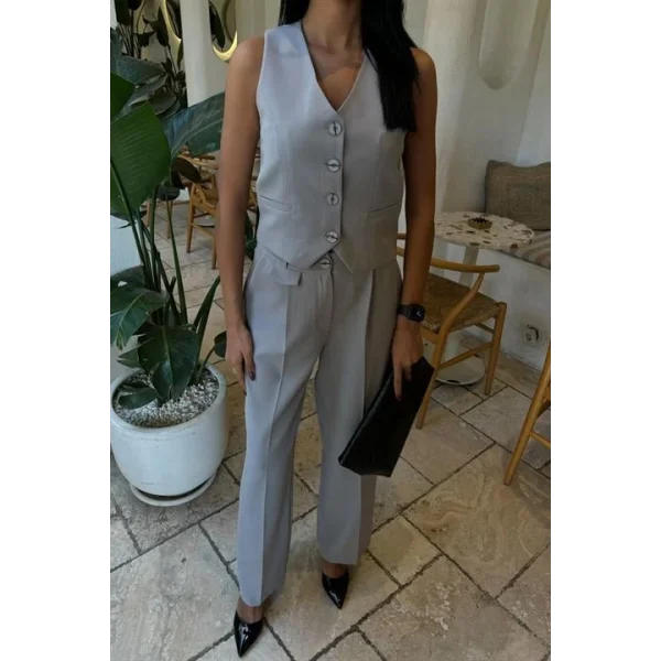 Cyrus Yelek Pantolon Takım 10103