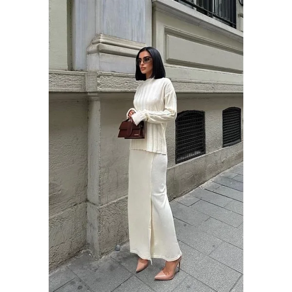 Darcy Etek Bluz Triko Takım 9969