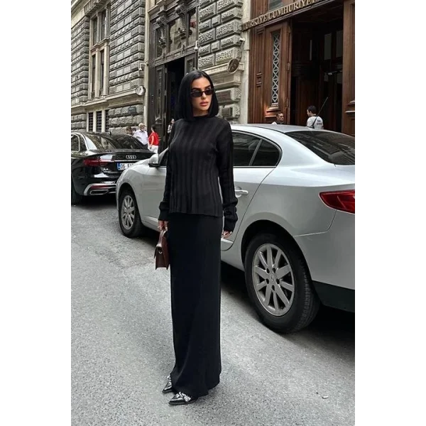 Darcy Etek Bluz Triko Takım 9969