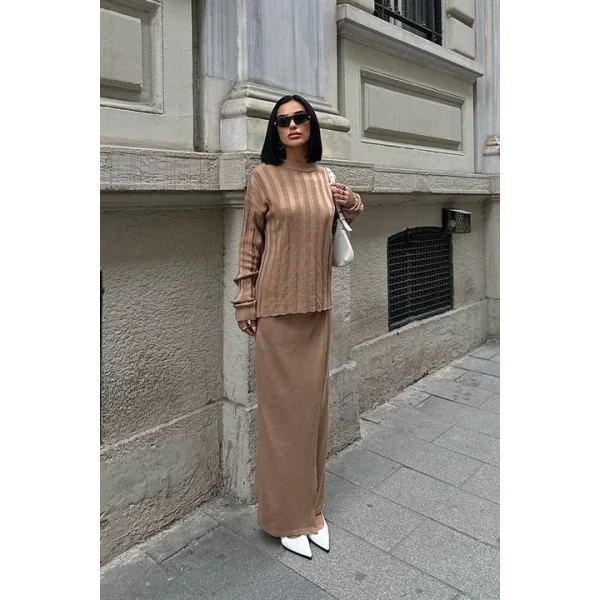 Darcy Etek Bluz Triko Takım 9969