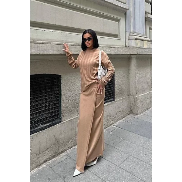 Darcy Etek Bluz Triko Takım 9969