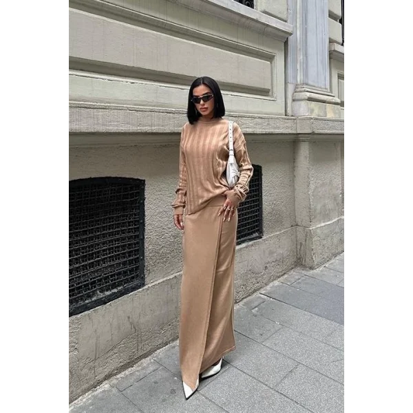 Darcy Etek Bluz Triko Takım 9969