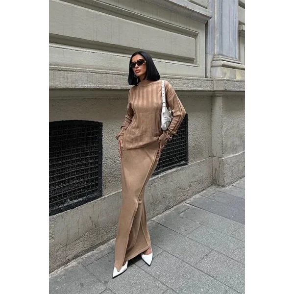 Darcy Etek Bluz Triko Takım 9969