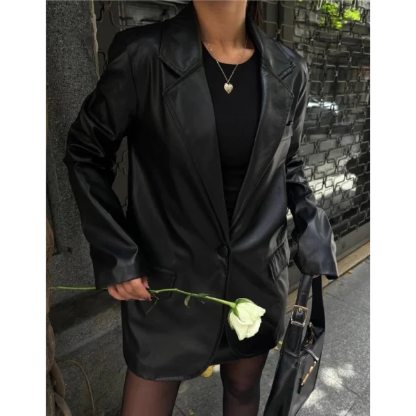 DERİ CEKET  KIA ETEK TAKI  iyah