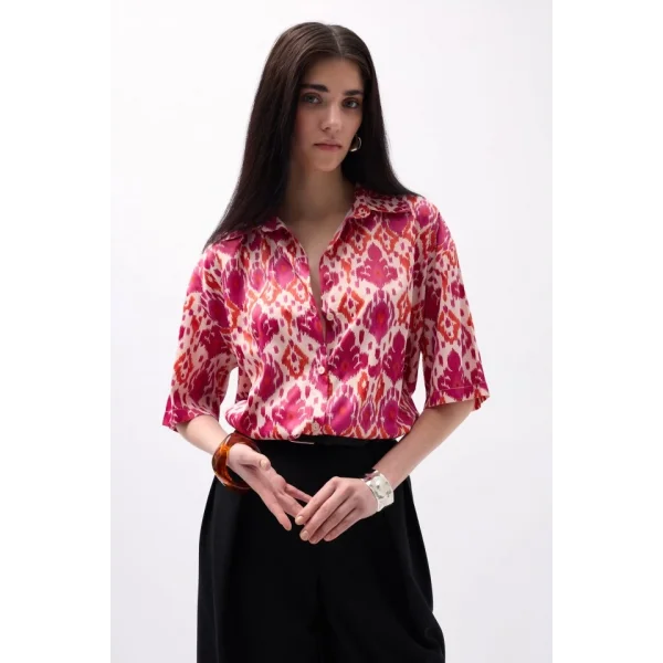 Desenli aten Gömlek