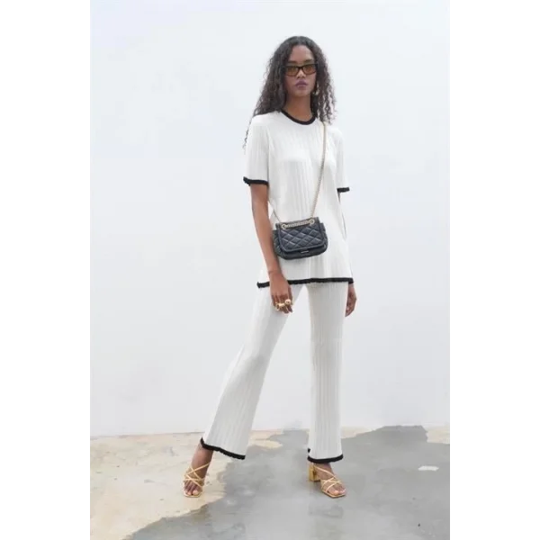 Dex Örme Tshırt Pantolon İkili Takım 9927