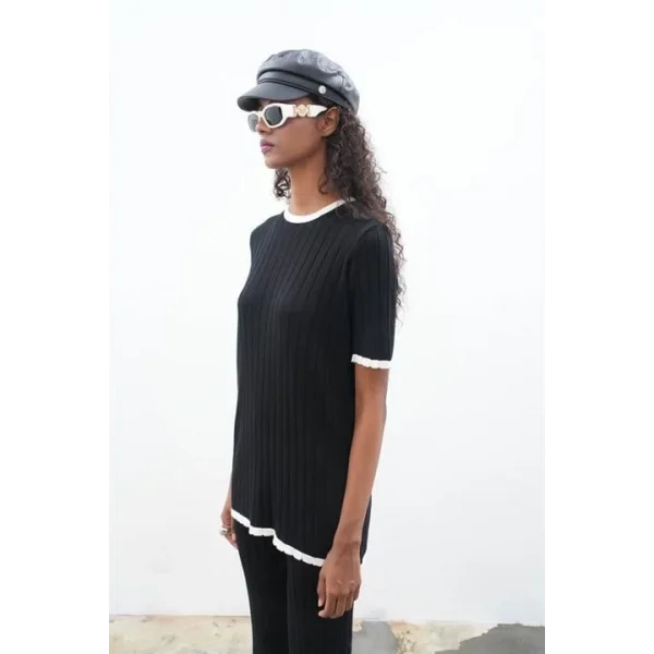 Dex Örme Tshırt Pantolon İkili Takım 9927