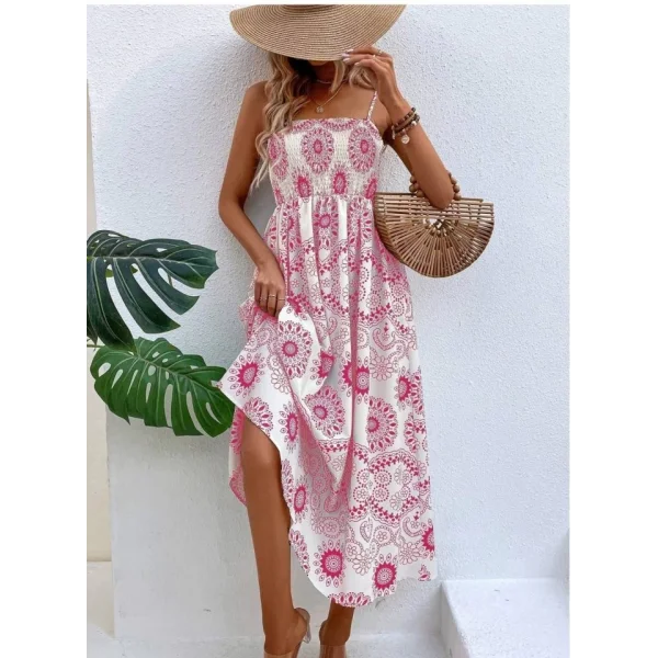 DİJİTAL BASKILI ELBİSE