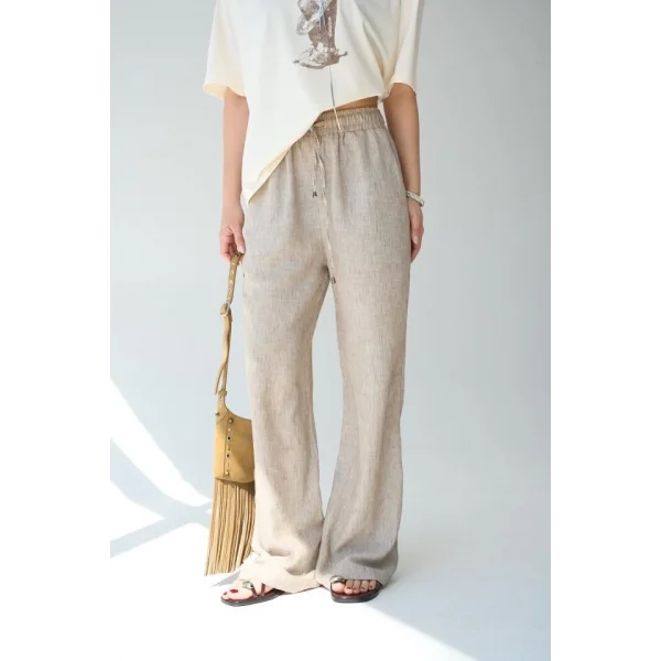 Dokuma Pantolon - Camel