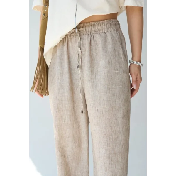 Dokuma Pantolon - Camel