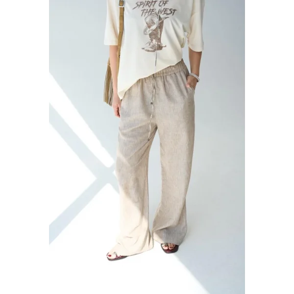 Dokuma Pantolon - Camel