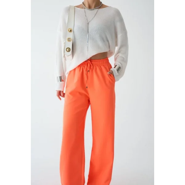 Dokuma Pantolon - Oranj