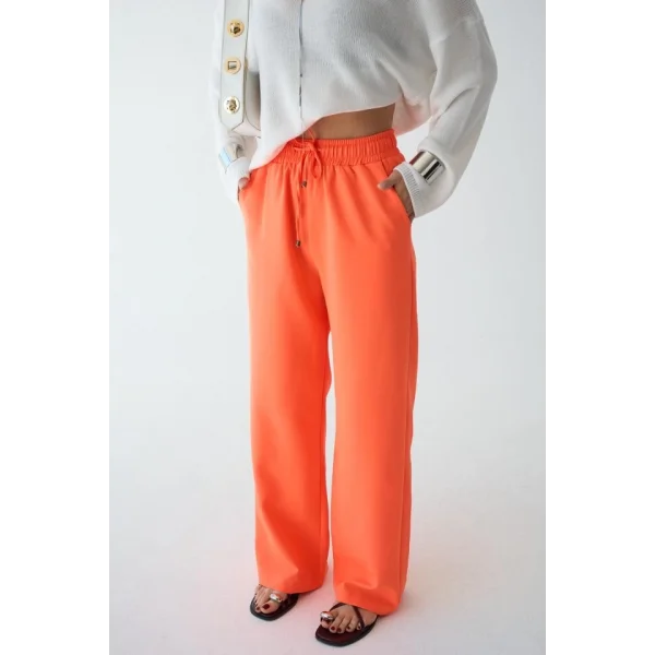 Dokuma Pantolon - Oranj