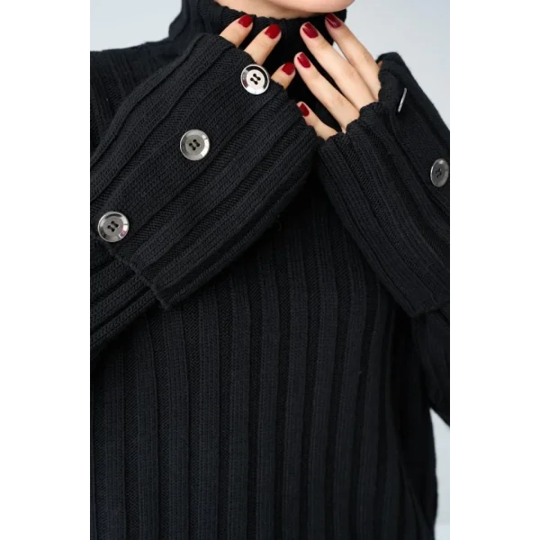 Double Kollu Kazak  Siyah