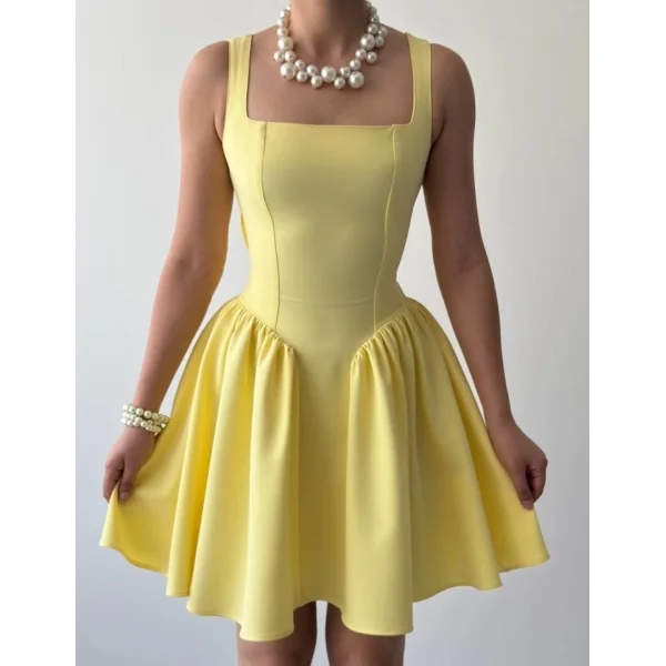 Dreas Fiyonk Detaylı Elbise