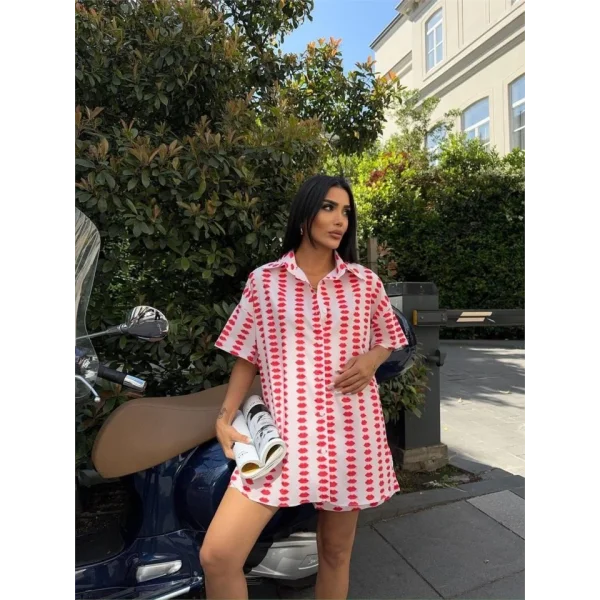 DUDAK BAKI GÖEK  ŞORT TAKI  Bej