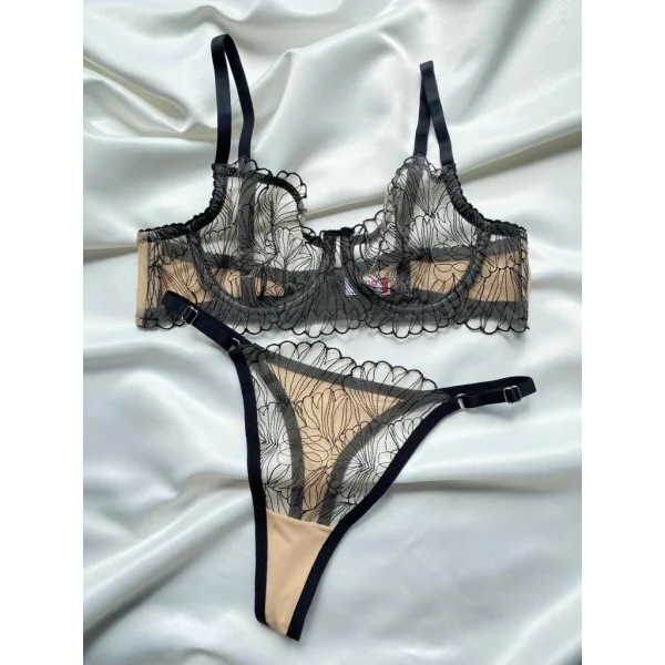 Ebony Brode Sütyen Takım