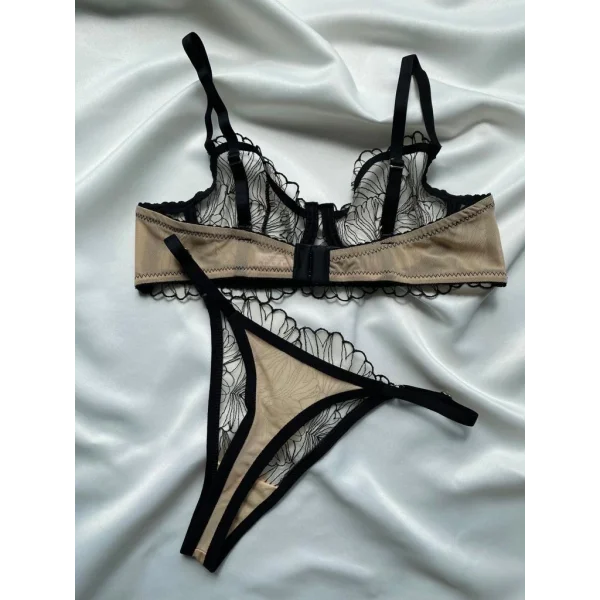 Ebony Brode Sütyen Takım