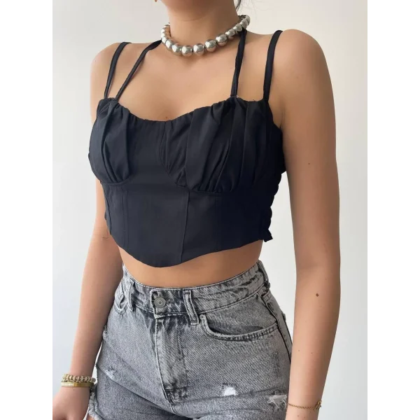 Elix Askılı Büstiyer Crop