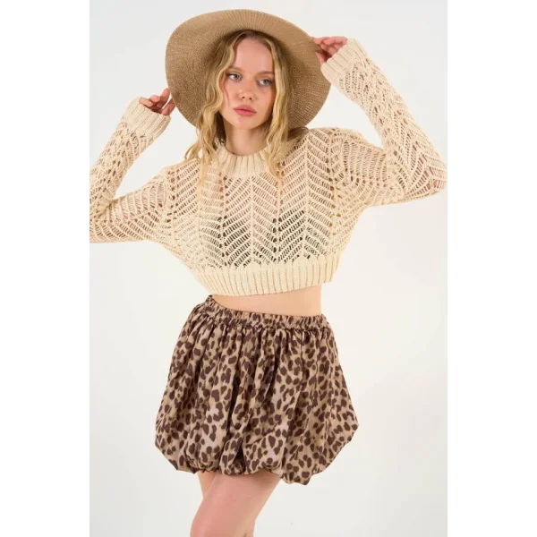 eopar Balon Etek  eopar Açık Kahve