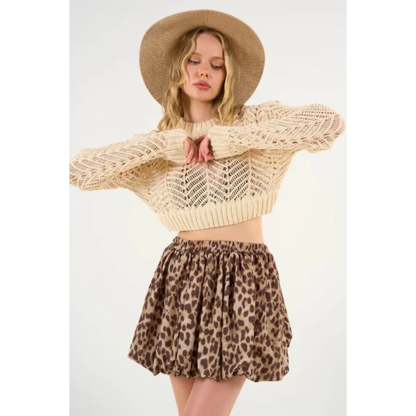 eopar Balon Etek  eopar Açık Kahve