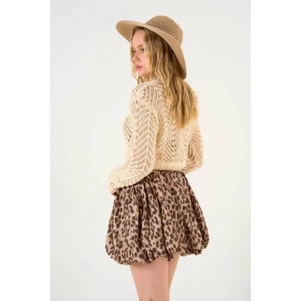 eopar Balon Etek  eopar Açık Kahve