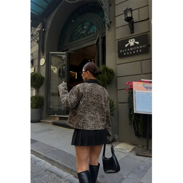 EOPAR DEEN CROP CEKET GABARDİN  eopar