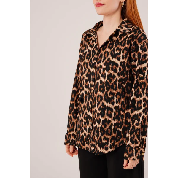 eopar Desen Rahat Kalıp Gömlek