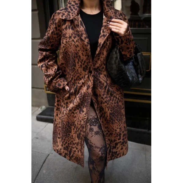 eopar Desenli Trençkot Ceket ont  eopar