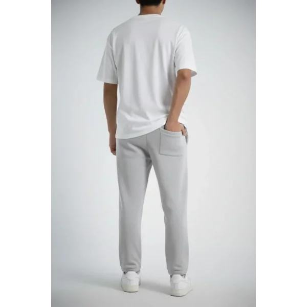 Erkek Baggy Alt Eşofman - Gri